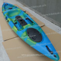 Cheap Sea Kayak for Wholesale/Fishing Paddle Boat/Single Canoe with Rudder (M07)